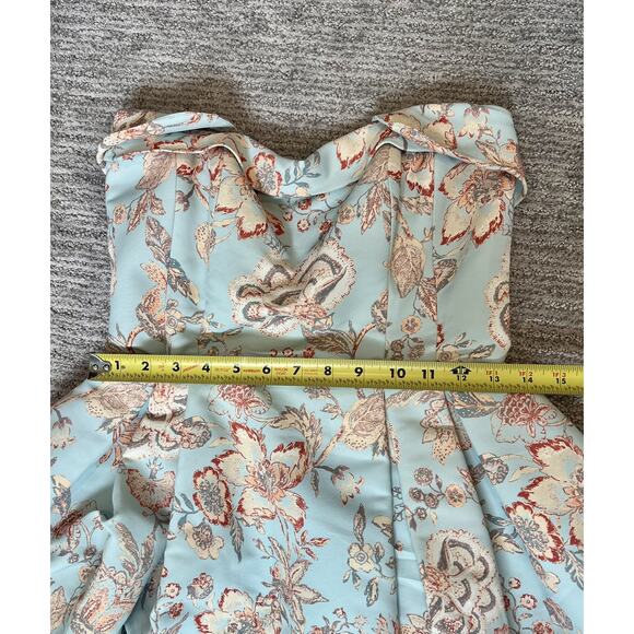 SACHIN & BABI Wedding floral Brielle gown, Gorgeous Formal Elegant Dress SZ 6 - Picture 14 of 15